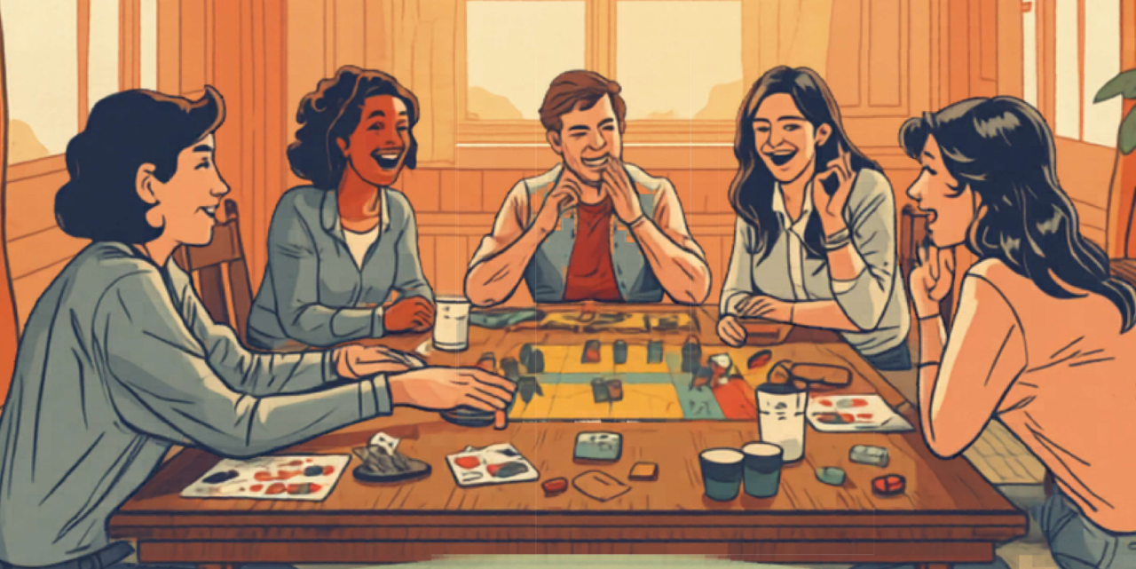 Soirée jeux affiche